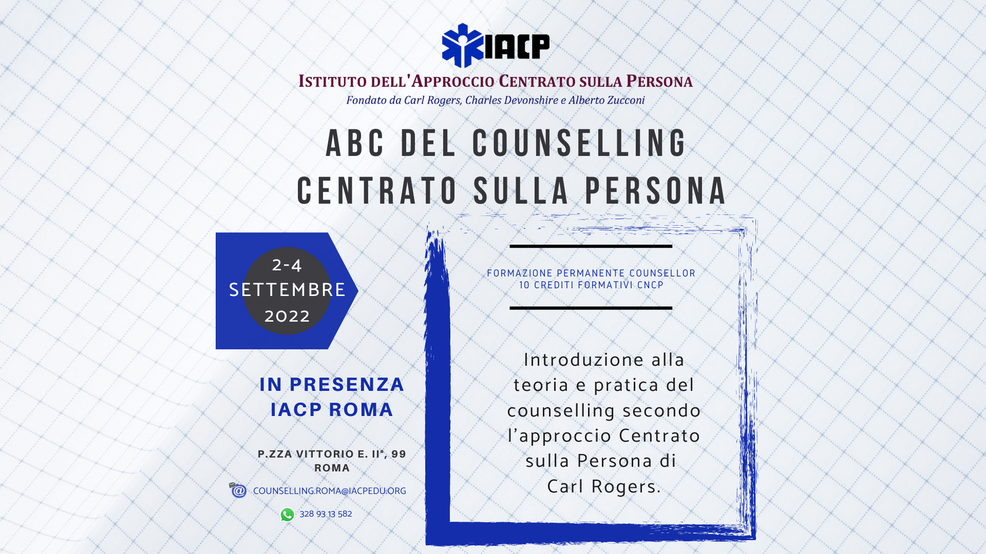 ABC del counselling secondo l'approccio centrato sulla persna
