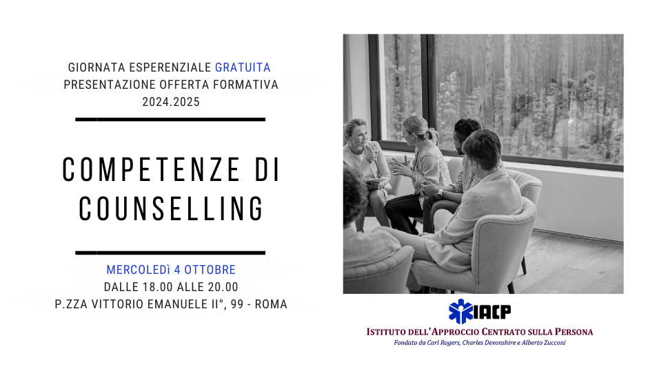 OPEN DAY COUNSELLING “Le competenze di counselling”